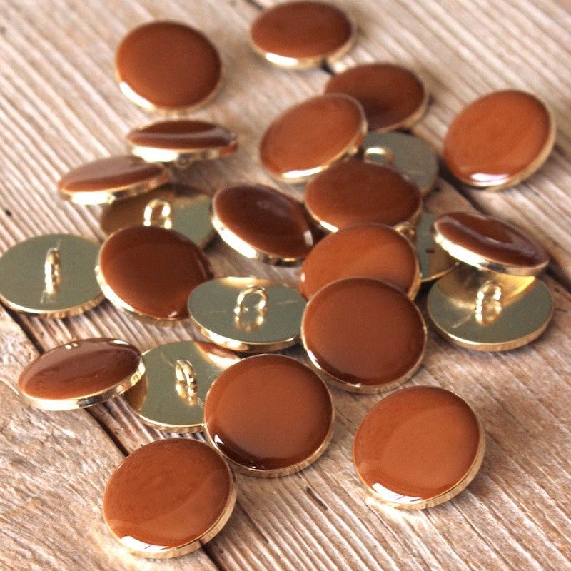 Bouton Chic Caramel - Eglantine & Zoé