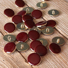 Bouton Chic Bordeaux - Eglantine & Zoé