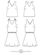 TALISMAN Robe, débardeur - Atelier Scämmit