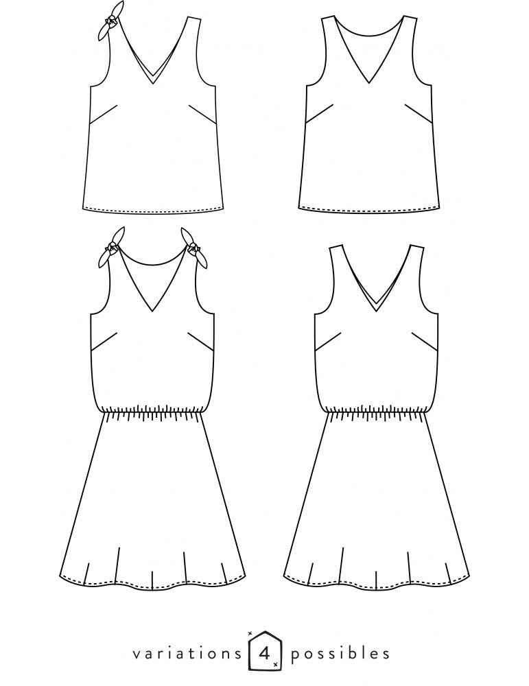 TALISMAN Robe, débardeur - Atelier Scämmit