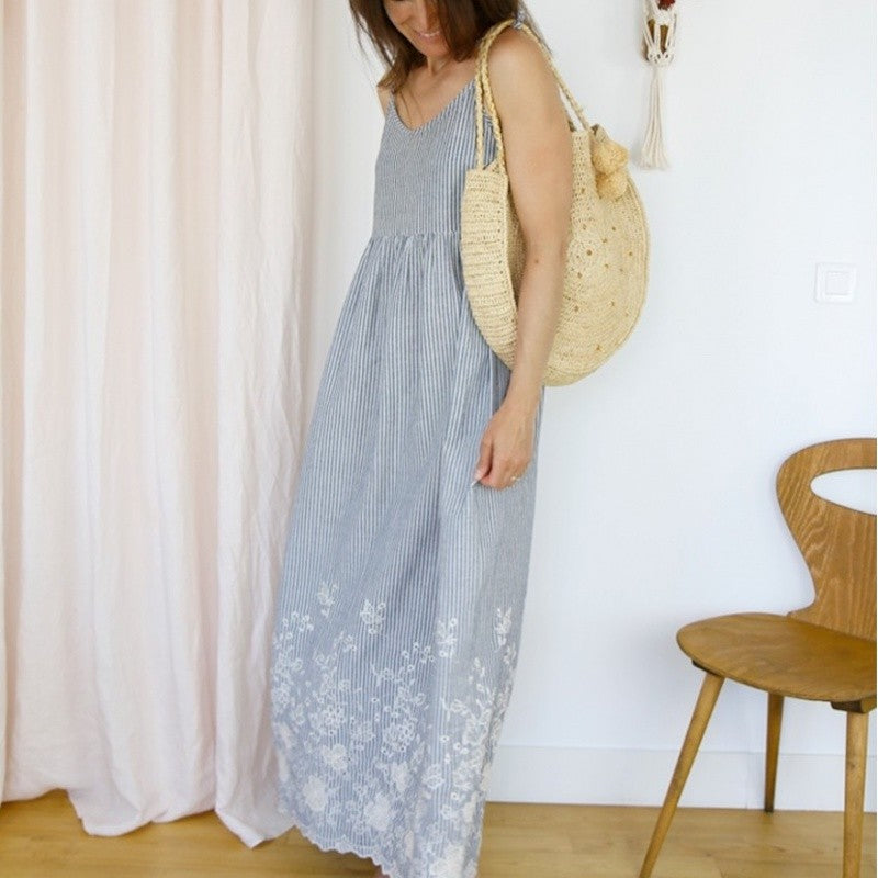 CREPUSCULE Robe, débardeur - Atelier Scämmit