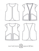 BERGER Gilet - Atelier Scämmit